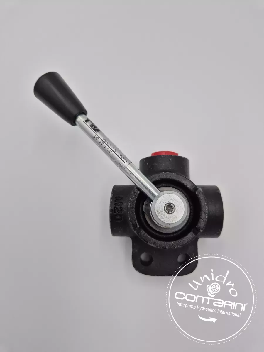 D3-C CENTRE FERMÉ ROBINETS 3 VOIES