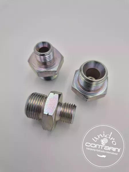 RACCORD DE REDUCTION METRIQUE MD 14 MD 12 CONE 60°