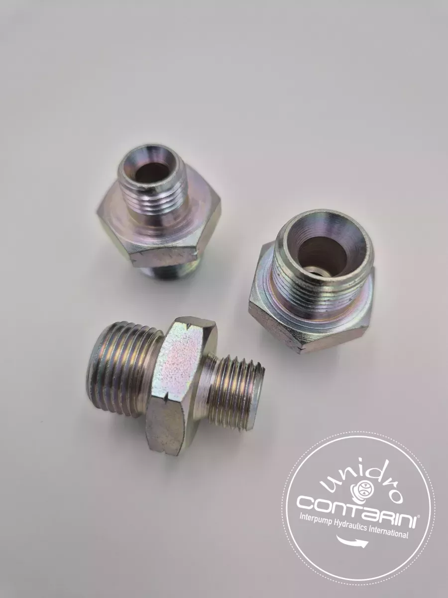 RACCORD DE REDUCTION METRIQUE MD 14 MD 12 CONE 60°