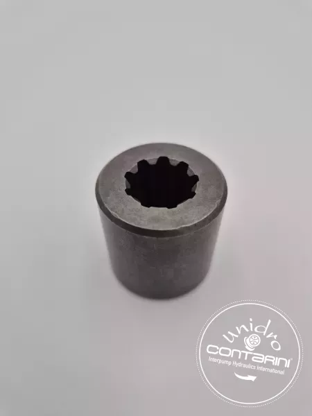 MANCHON DENTE Z: 9 DTS A 17X14 - DIN 5482 EXT. 30 MM.  LG. 30 MM.