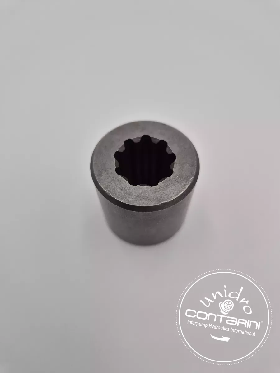 MANCHON DENTE Z: 9 DTS A 17X14 - DIN 5482 EXT. 30 MM.  LG. 30 MM.