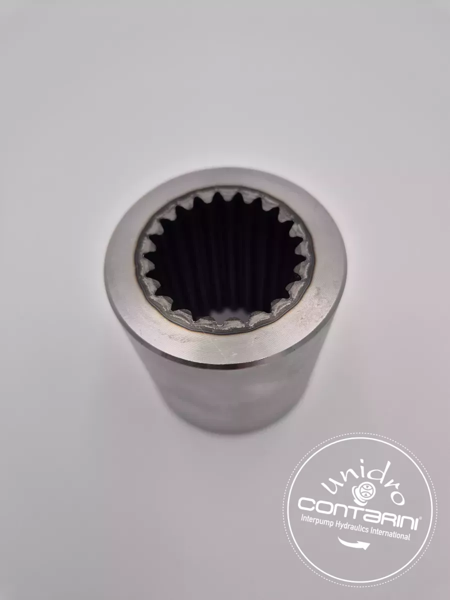 MANCHON A CANNELURES INTERNES Z: 21 - 16/32" DP - Øext: 55mm Lg: 60mm