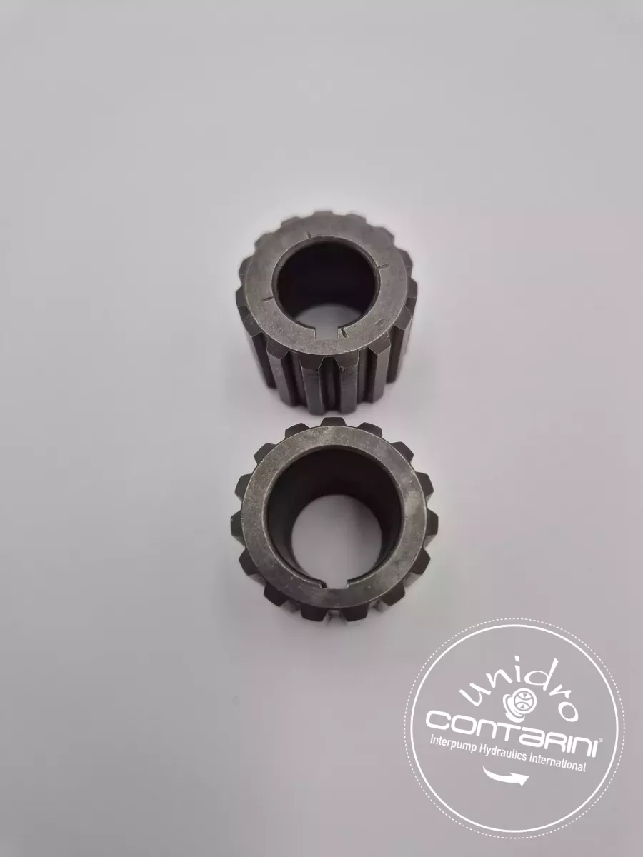 MANCHONS DENTES  Z:15  BF2 - 28 x 25 - CLAV. 3.2 mm.