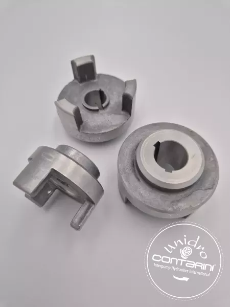 D1.Ø104 MOT. 11À22 KW BHS DEMI-ACCOUPL. CÔTÉ POMPE