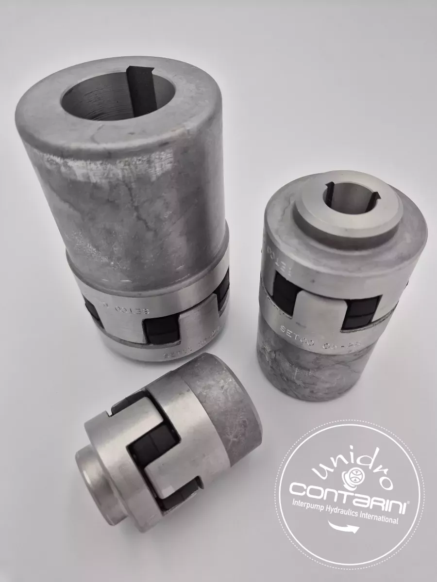 ACCOUPLEMENT ELASTIQUE - H.A. 71 - Ø: 14mm / POMPE Gr. 1 Std. EUROP.