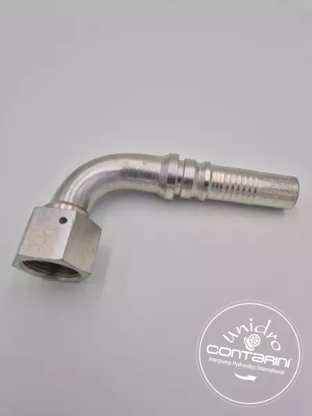 R0150H FEMELLE 90° BSP 60°ÉCROU A JONC INTER LOCK