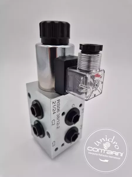 1RS06 (3/8" - 50 L/MIN) 6 VOIES / 2 POSITIONS