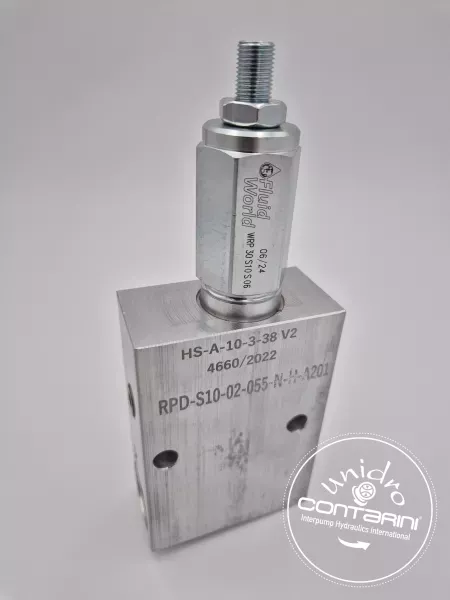 REDUCTEUR PRESS. RPD-S10-01-055-N-H-A201-Plage:15à55b +BLOC ALU 3/8"