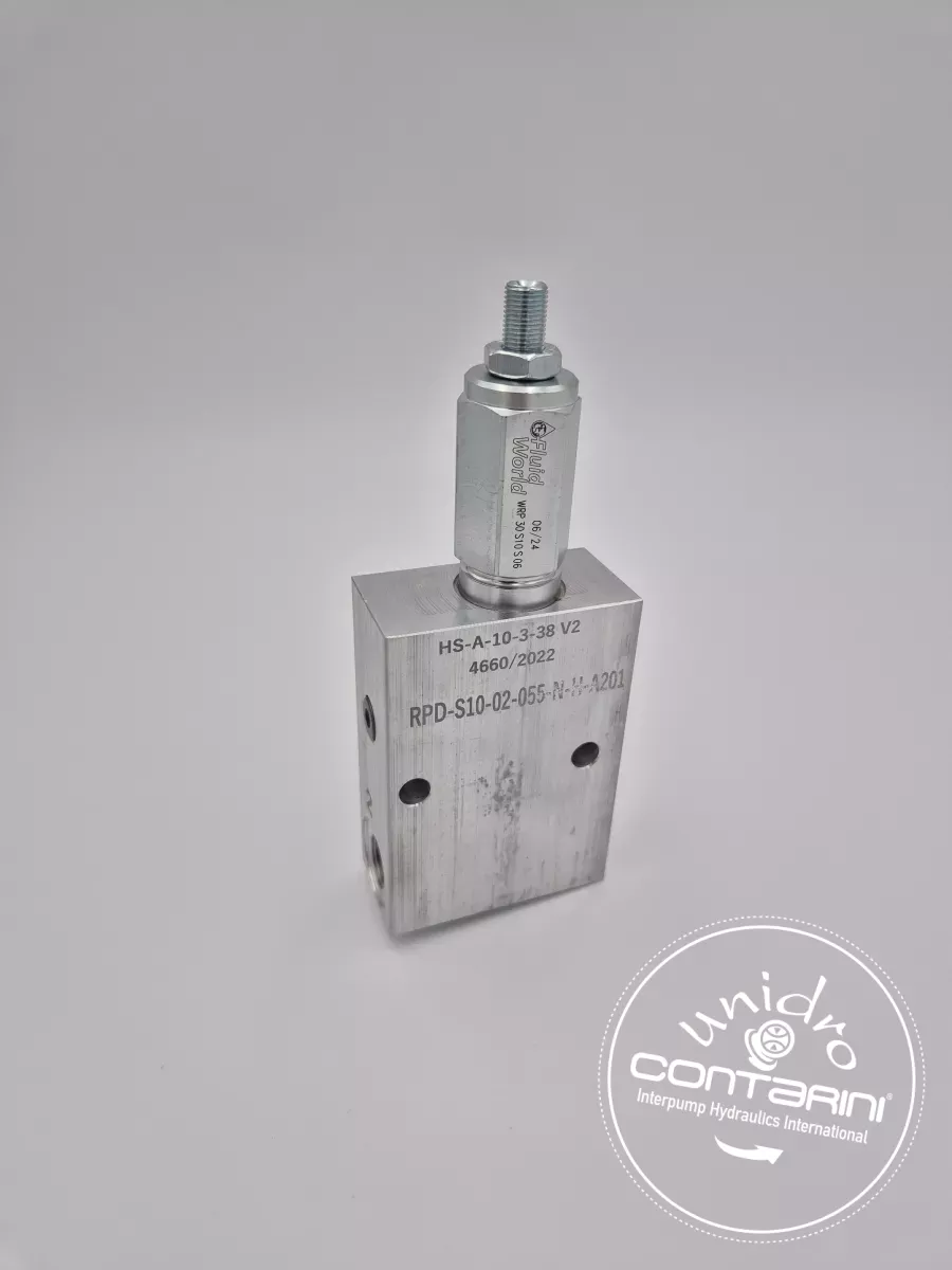 REDUCTEUR PRESS. RPD-S10-01-055-N-H-A201-Plage:15à55b +BLOC ALU 3/8"