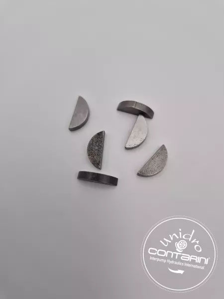 CLAVETTE DEMI-LUNE 2,40 x 5 - ARBRE CONIQUE Gr. 1