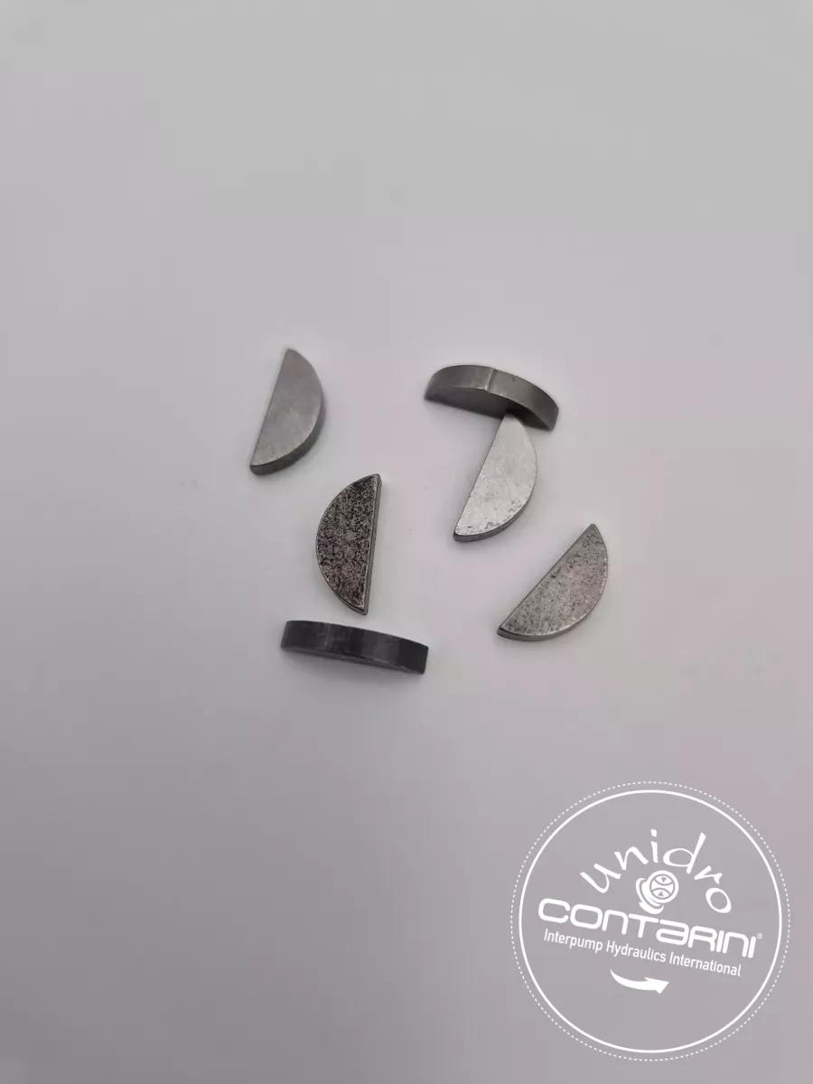 CLAVETTE DEMI-LUNE 2,40 x 5 - ARBRE CONIQUE Gr. 1