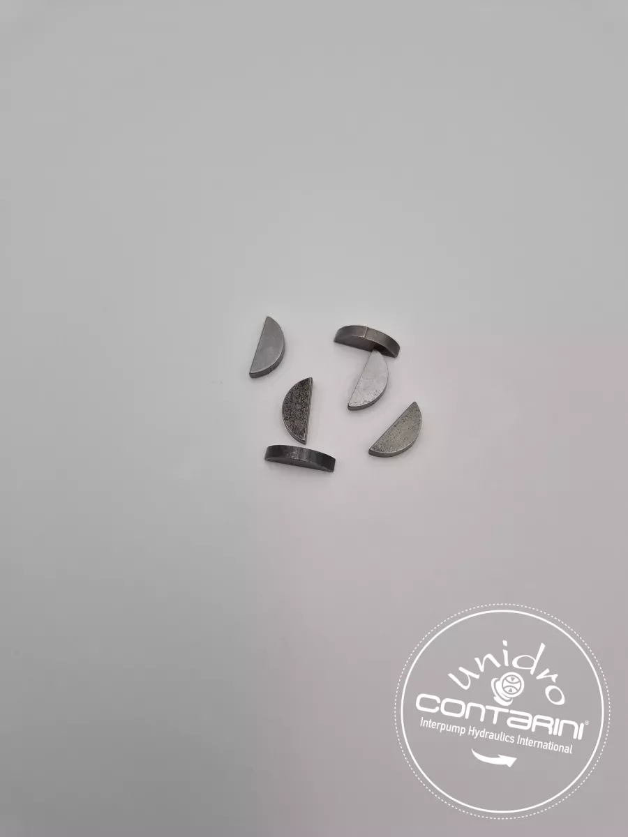 CLAVETTE DEMI-LUNE 2,40 x 5 - ARBRE CONIQUE Gr. 1