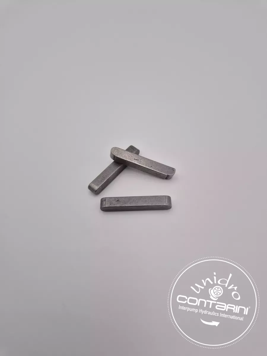 CLAVETTE POMPE / MOT. GR. 2 ARBRE CYLIND. DIAM. 15 MM. - LARG.4 LG.25