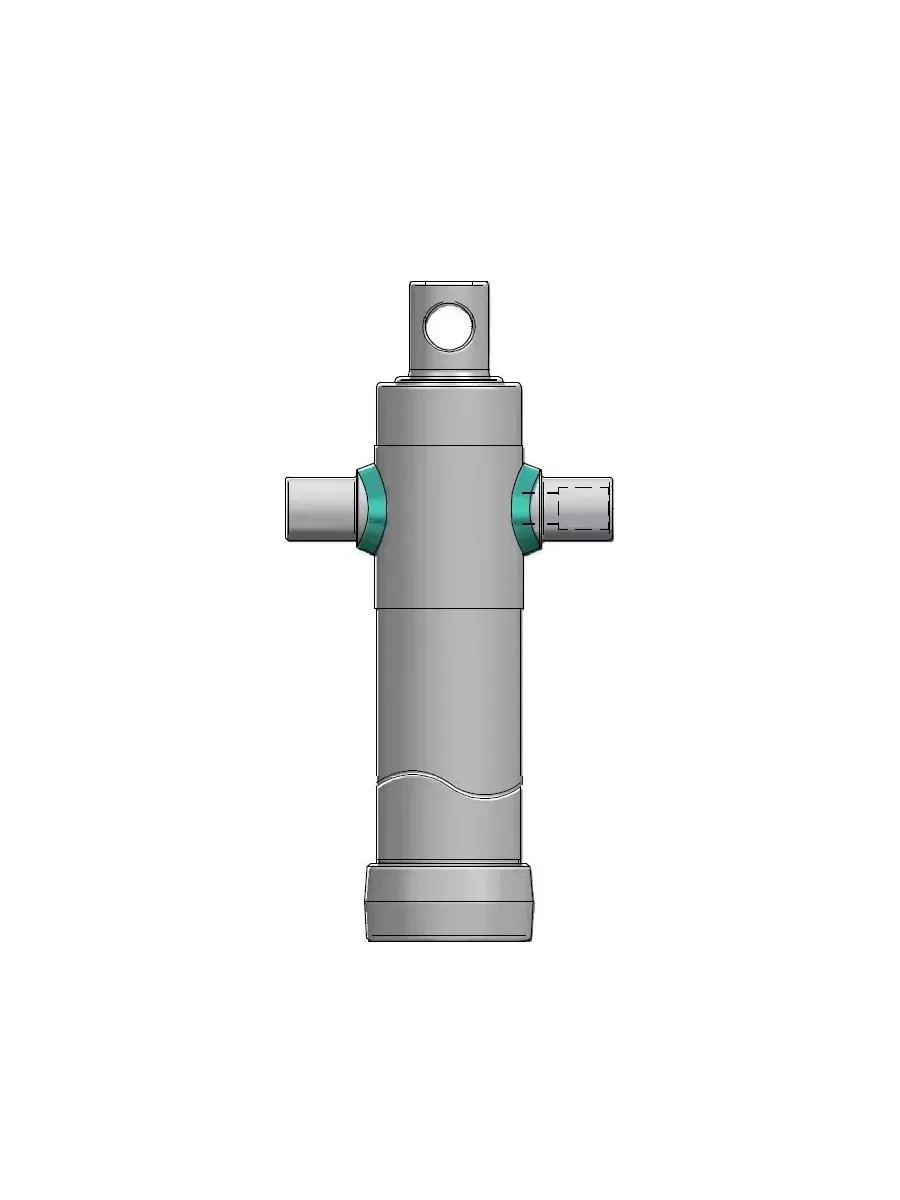 HTEF VERIN TELESCO. TOURILLON HAUT - TIGE PERCEE