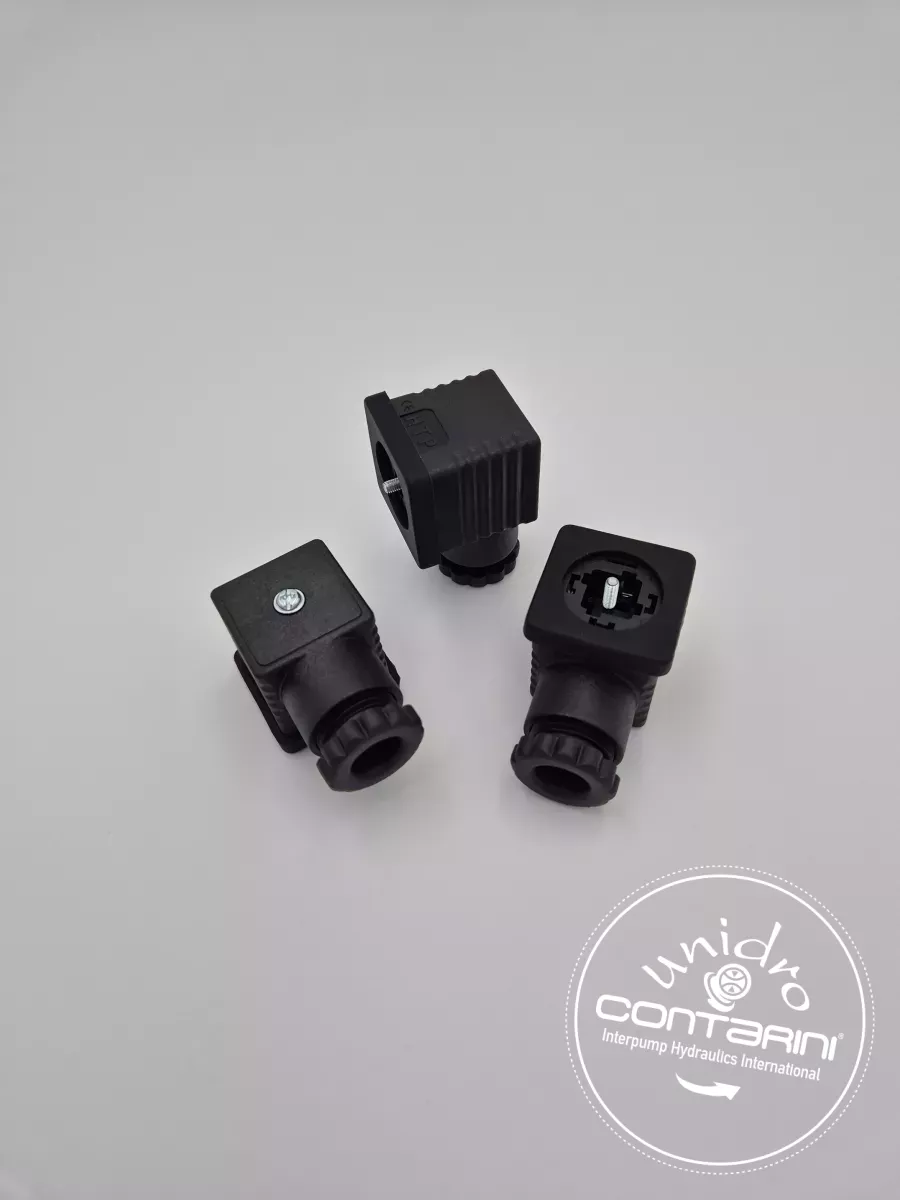 CONNECTEUR (30 x 30) 4 BROCHES (DIN 43650) POUR PRESSOSTAT