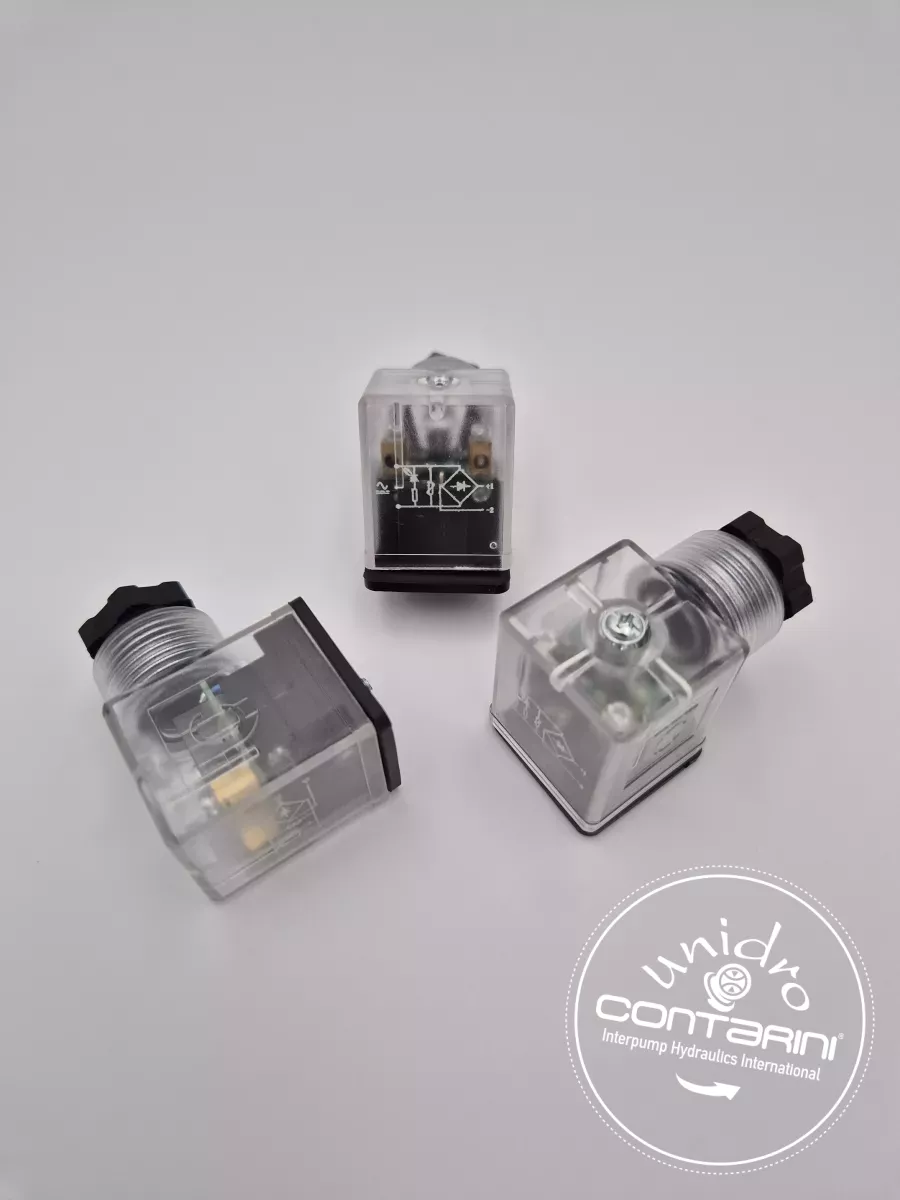 CONNECTEUR 3 BROCHES REDRESSEUR A LED