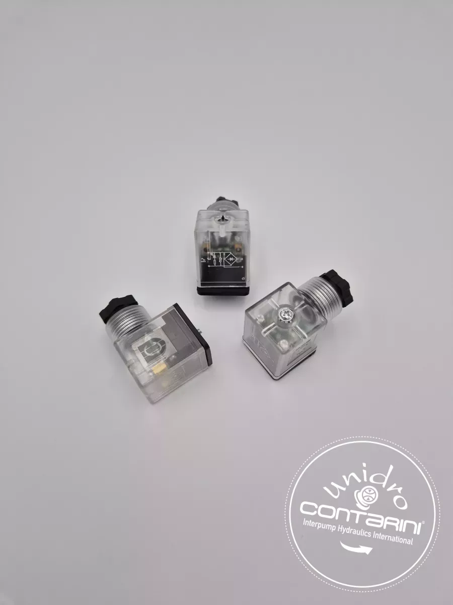 CONNECTEUR 3 BROCHES REDRESSEUR A LED