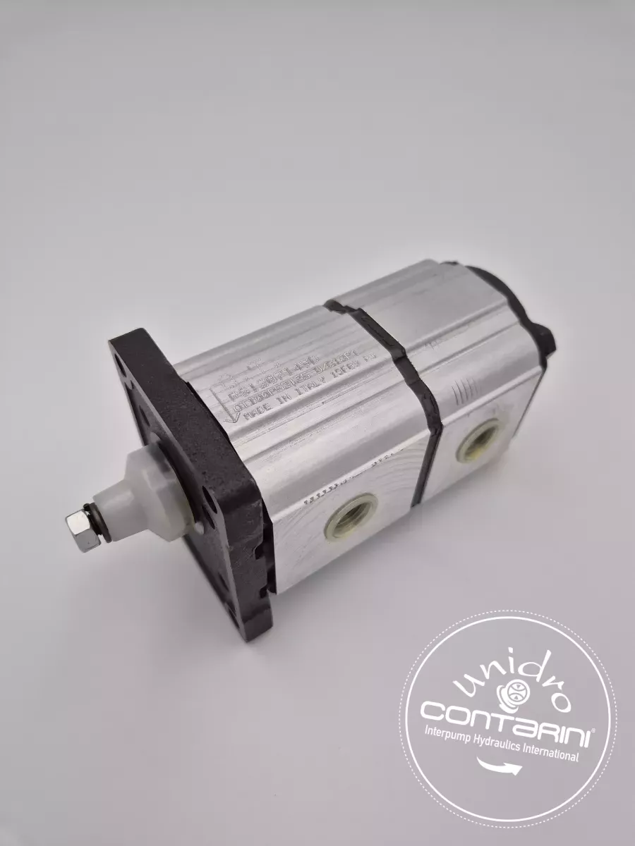 POMPE DOUBLE OT100 P 5,8/2,6 D/G 18 P1 - BASE: 25,4mm  ARBRE CON. 1:8