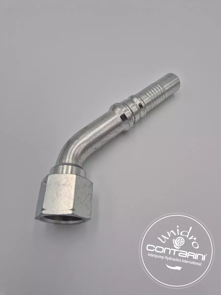R1000H FEMELLE 45° JIC 74°ÉCROU A JONC INTER LOCK