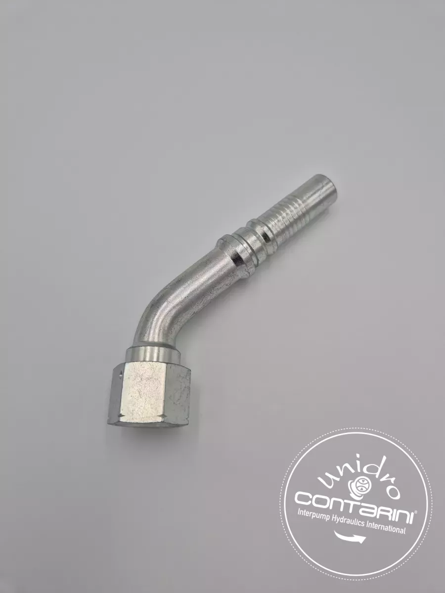 R1000H FEMELLE 45° JIC 74°ÉCROU A JONC INTER LOCK
