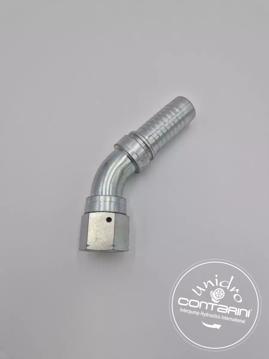 R1000 FEMELLE 45° JIC 74°ÉCROU A JONC