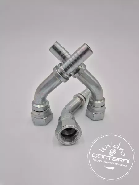 CS04FJ7/16 45° EMBOUT FEM. JIC A 45° CONE 74° MONOBLOC