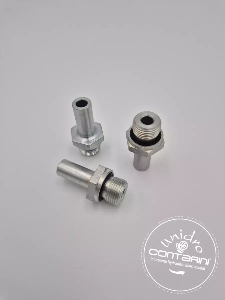 UNION NUE  -  TUBE 08L - MG CYL 1/4"  (TN126 - BSPP)