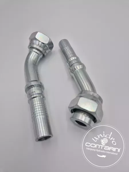 RS250H FEMELLE 45° ORFS ÉCROU ROULE INTER LOCK