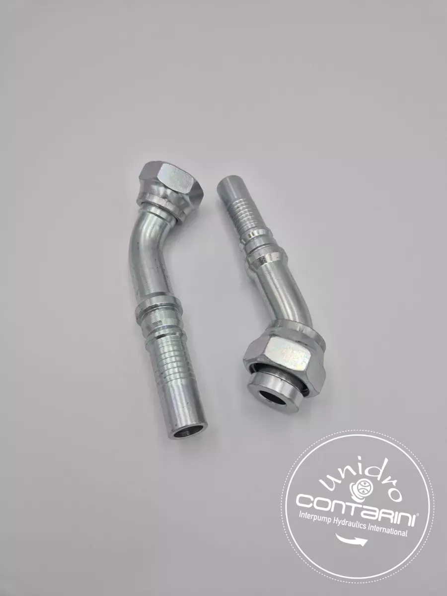 RS250H FEMELLE 45° ORFS ÉCROU ROULE INTER LOCK