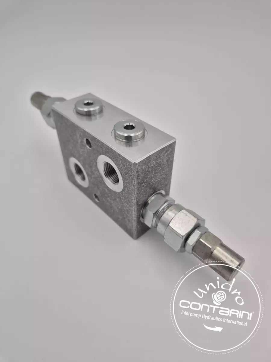 SOUPAPE ANTICHOC DBLE 3/8" 35 L. B:40:210 B. +TYPE VMDI35-020-B3 ALU