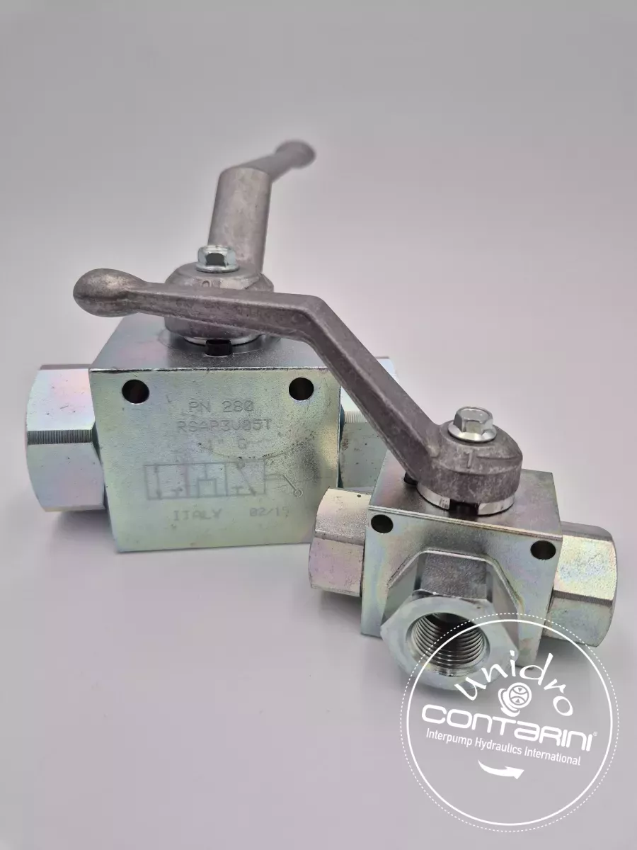 RSAP3V T CENTRE OUVERT ROBINETS 3 VOIES