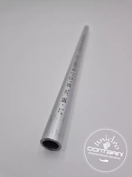 TUBE HYDRAULIQUE ZINGUE Ø: 8 x 2mm