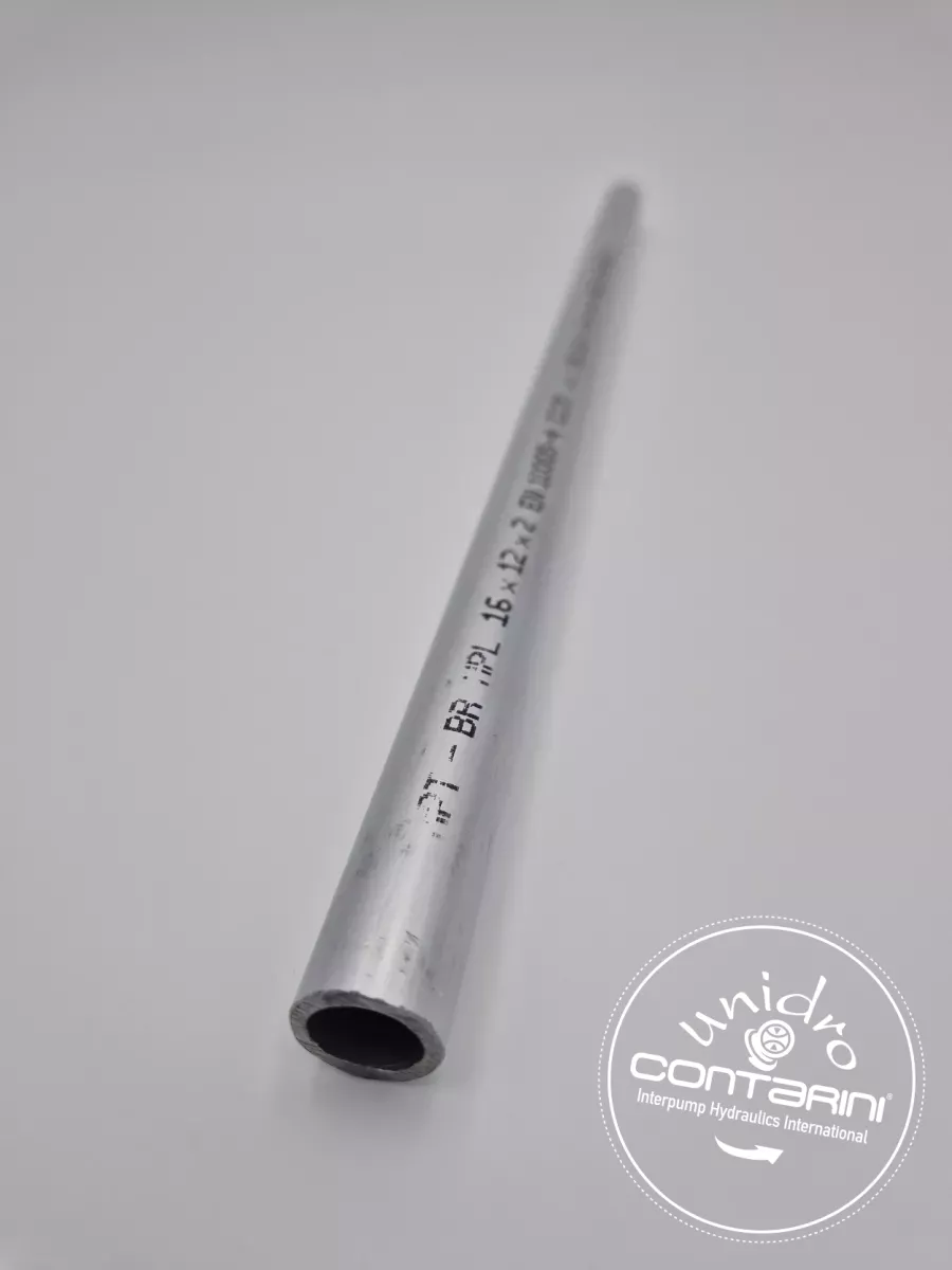 TUBE HYDRAULIQUE ZINGUE Ø: 8 x 2mm