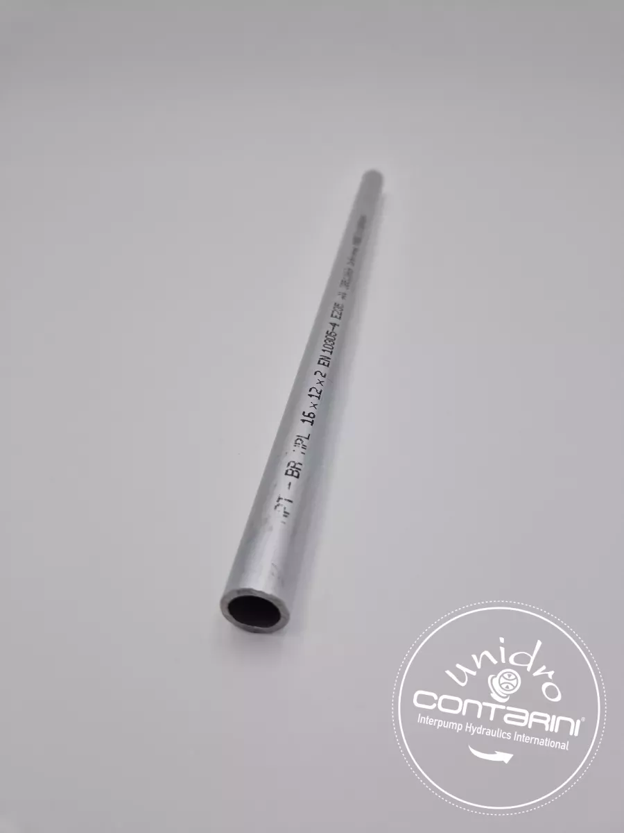 TUBE HYDRAULIQUE ZINGUE Ø: 8 x 2mm