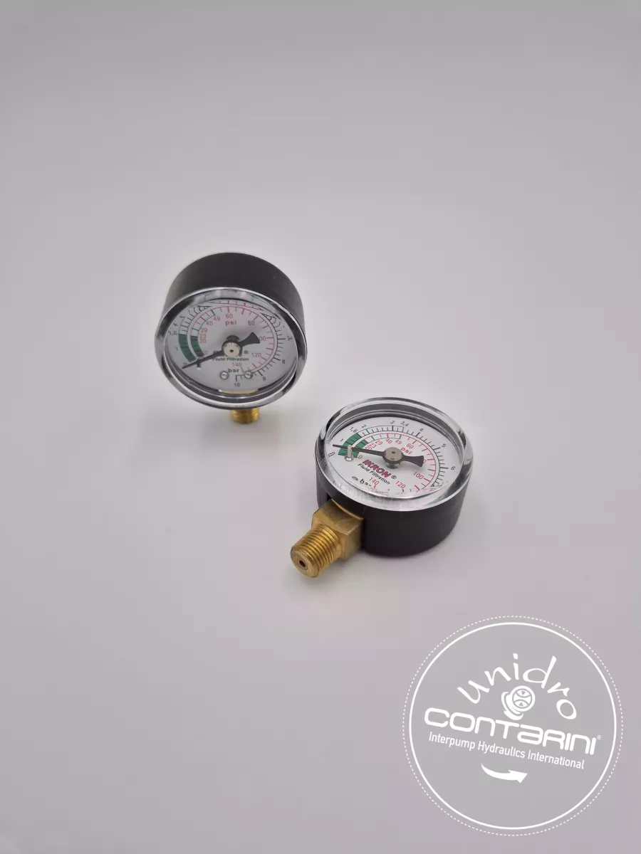 INDIC. COLMATAGE RETOUR - Ø: 41mm PIQUAGE RADIAL 1/8" (0 :10 BAR)