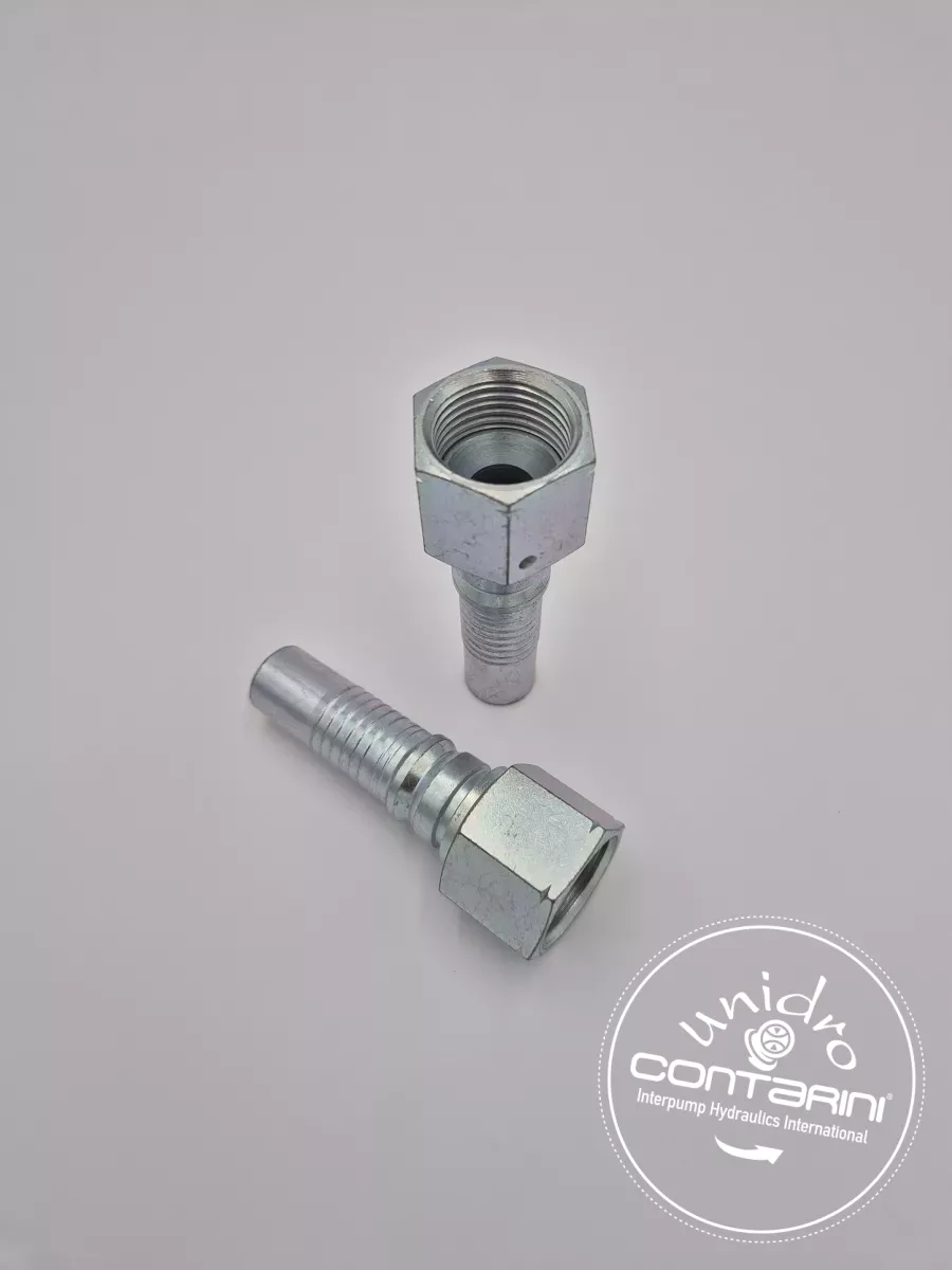 R0900H FEMELLE DRT JIC 74°ÉCROU A JONC INTER LOCK