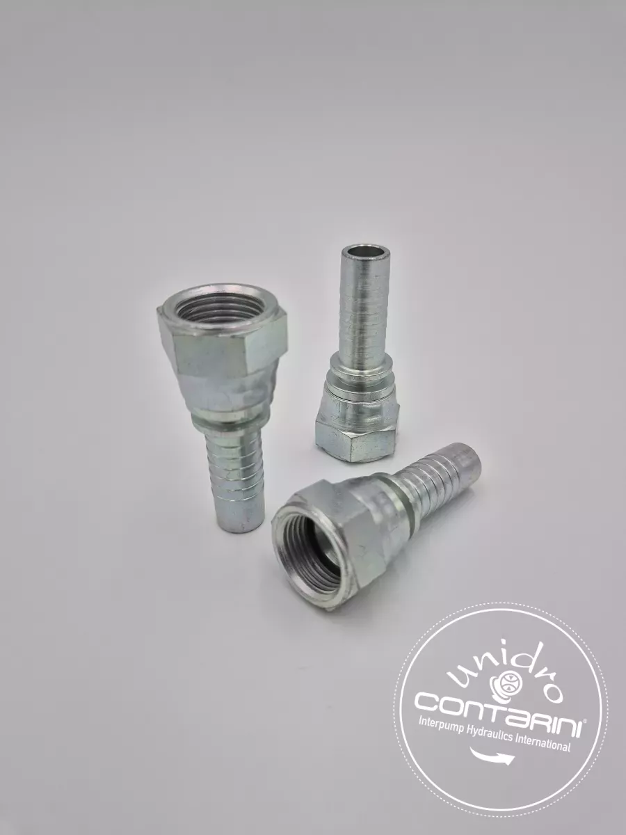 R0901 FEMELLE DRT JIC 74°ÉCROU ROULE