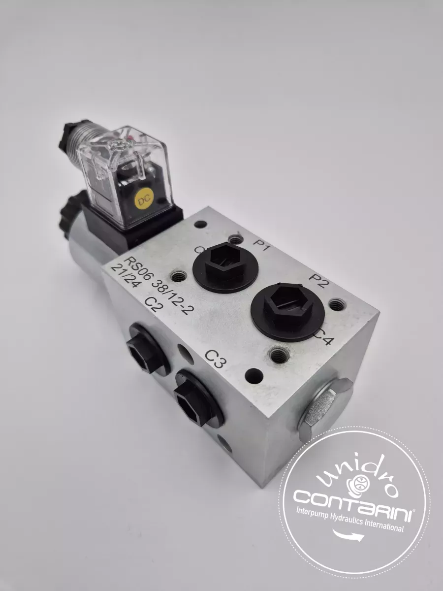 1RS06 (3/8" - 50 L/MIN) 6 VOIES / 2 POSITIONS