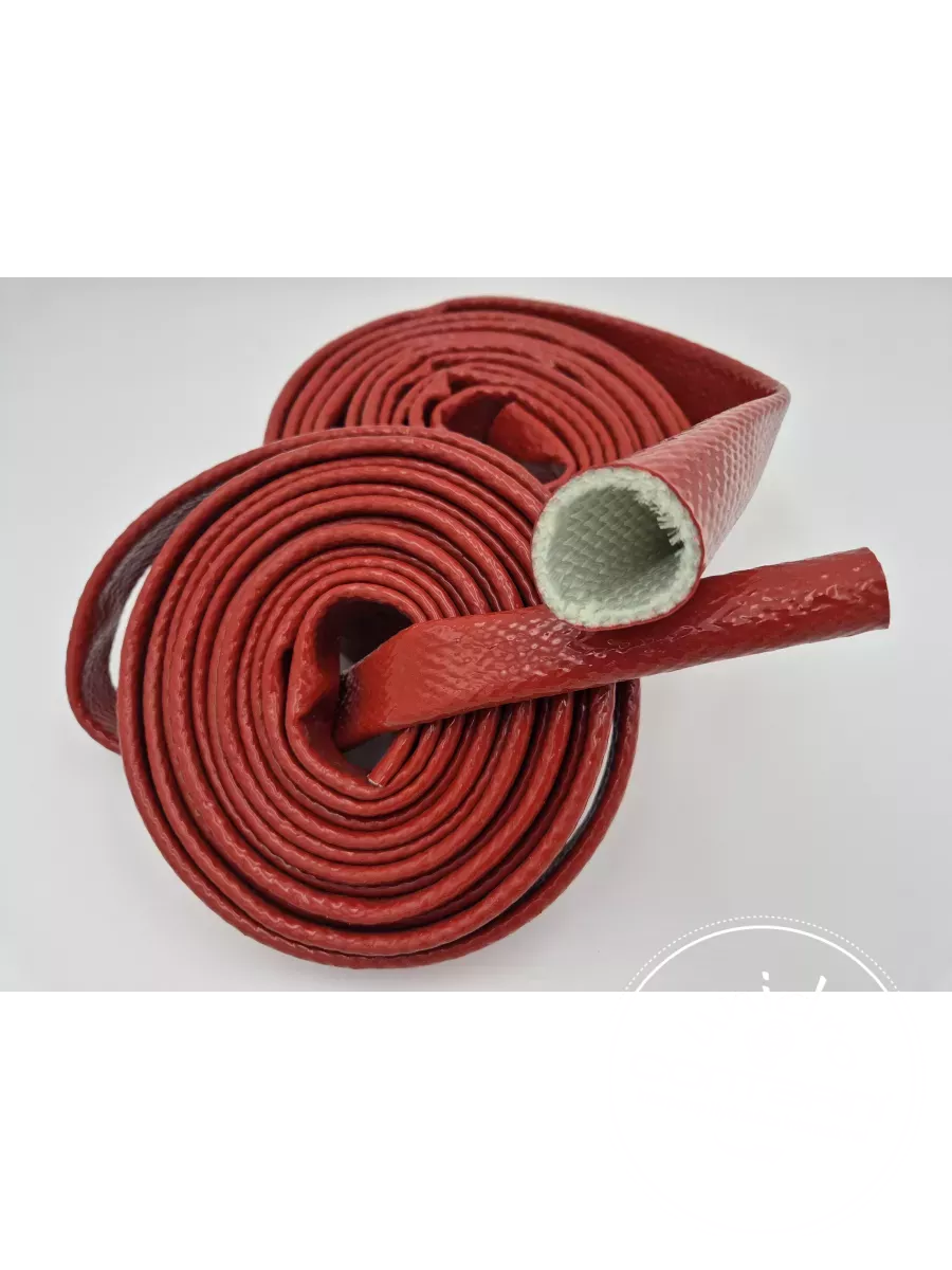 CFVS (GAINE ANTI FEU) TRESSE FLEXIBLE FIBRE DE VERRE + SILICONE