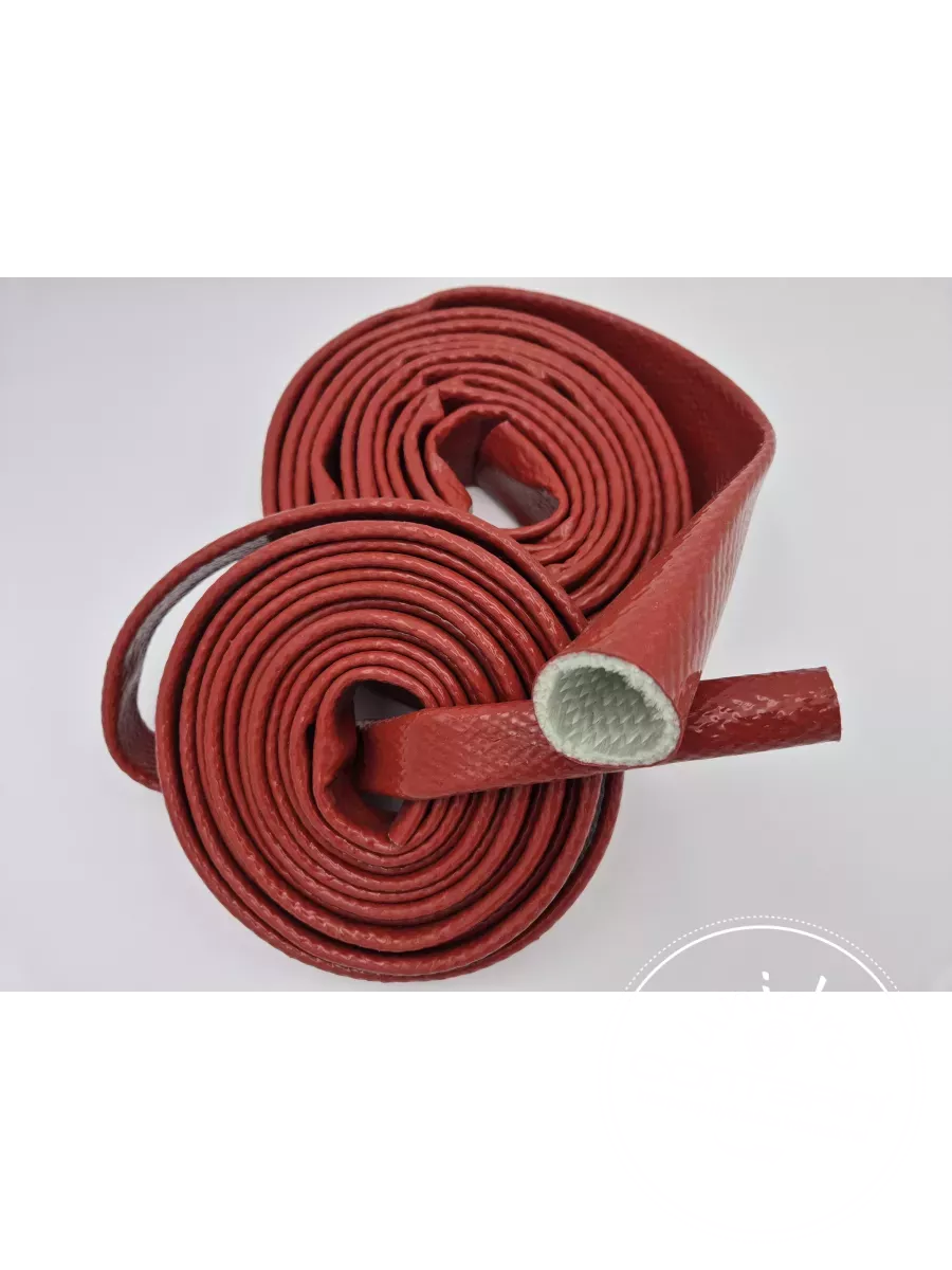 CFVS (GAINE ANTI FEU) TRESSE FLEXIBLE FIBRE DE VERRE + SILICONE