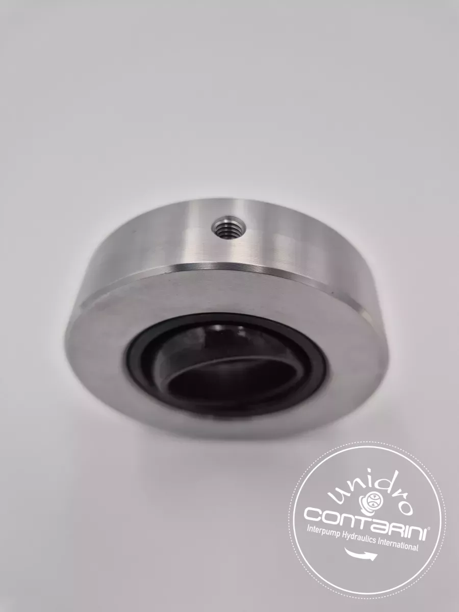 BAGUE A SOUDER AVEC ROTULE GE 45 MONTEE D. 120 - L: 33 - L1: 35