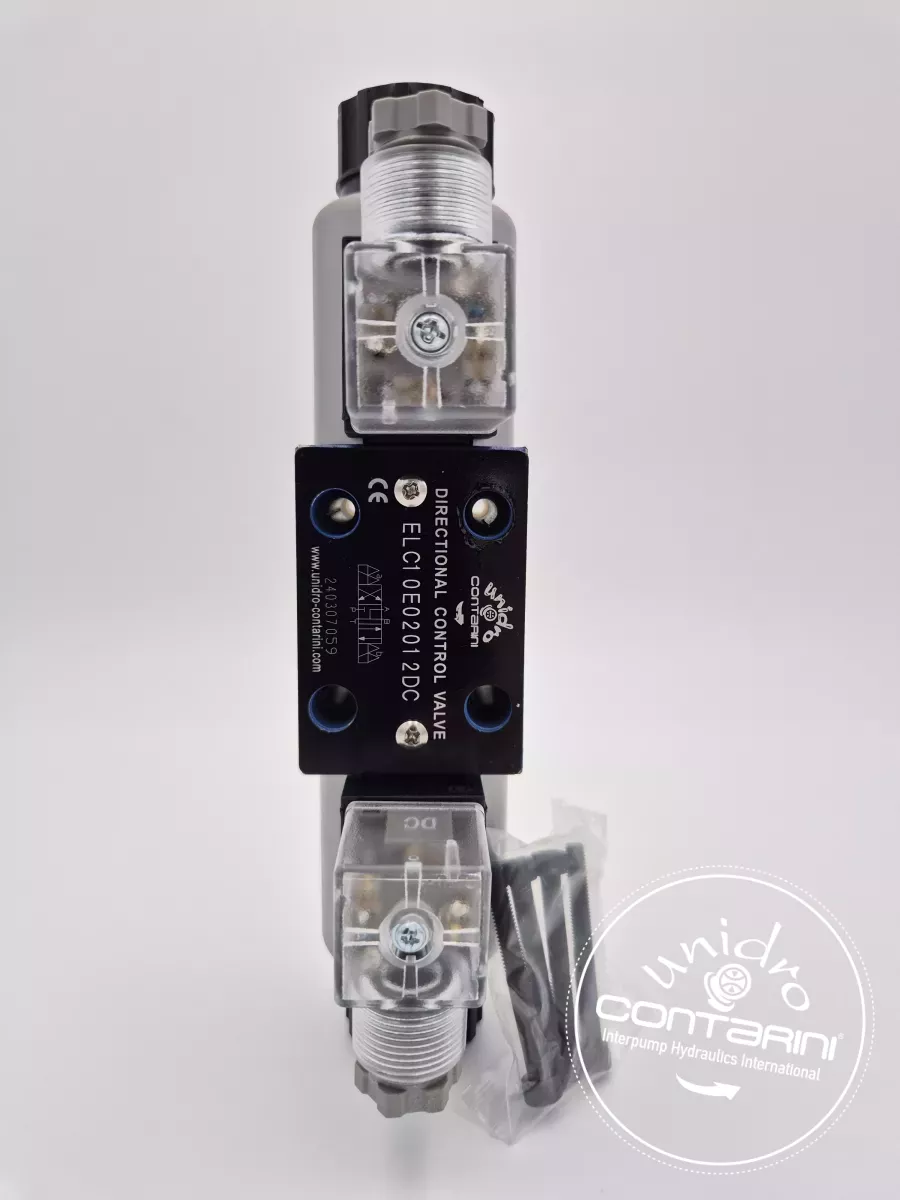 ELECTRODISTRIBUTEUR NG6 - 4/3 - [ X/II- Centre Y ]- 12 VDC