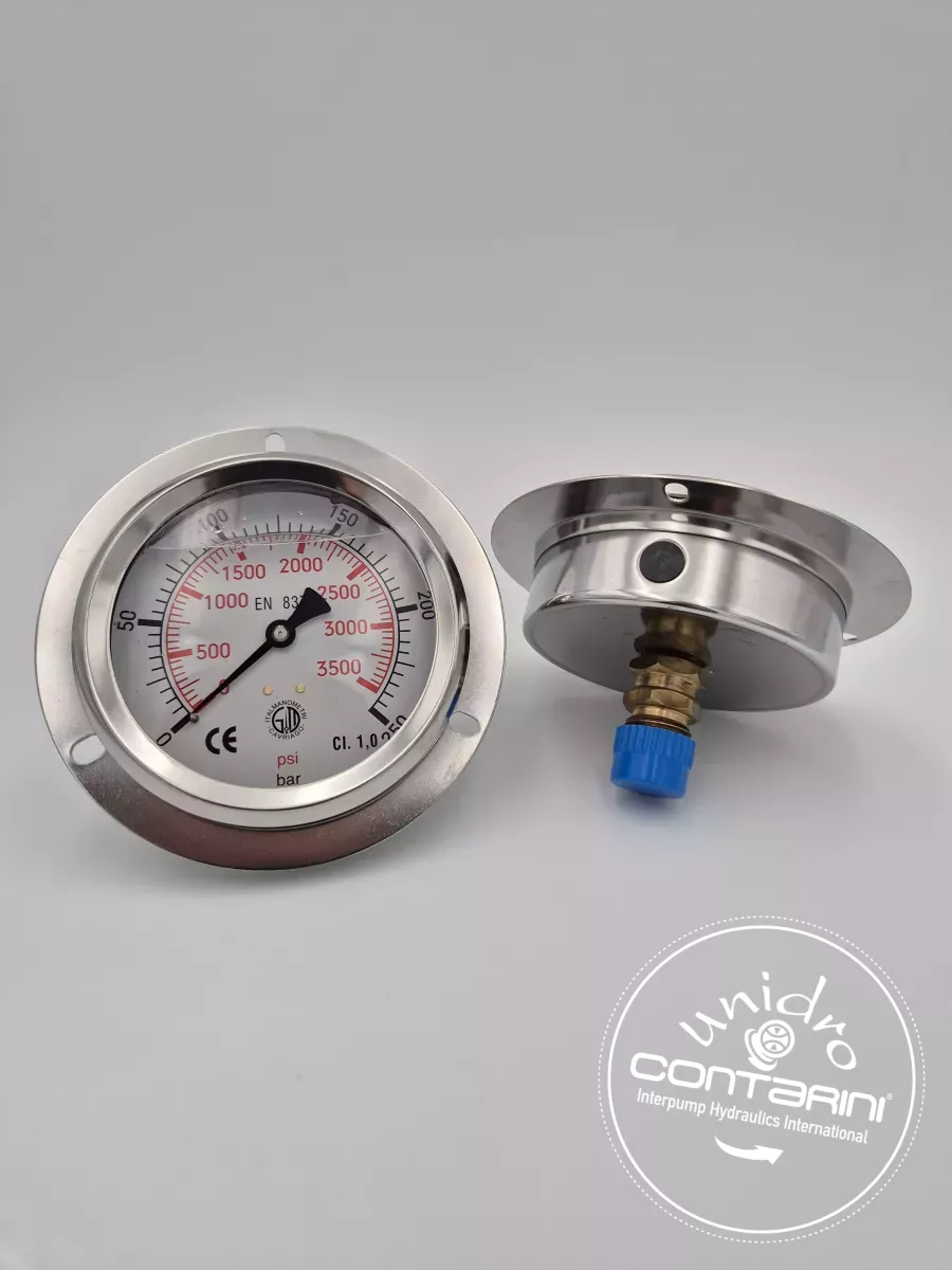 AMGPF. Ø100MM/RACC.M. 1/2"BSP AXIALE/PRISE ARRIÉRE