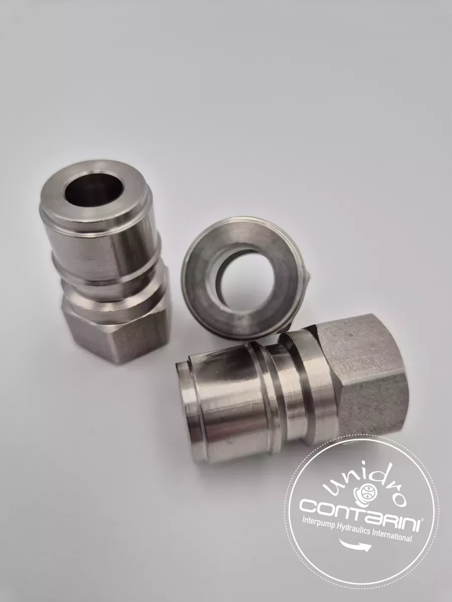 COUPLEUR PASSAGE LIBRE MALE INOX - CPLM 3/8"