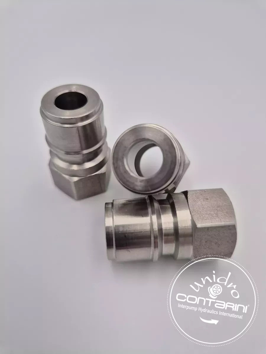 COUPLEUR PASSAGE LIBRE MALE INOX - CPLM 3/8"