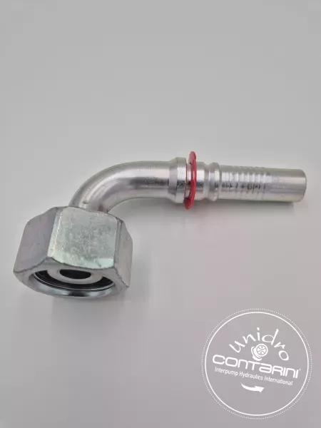 R0184H FEMELLE 90° METR. 24°S.HEAVY INTER LOCK