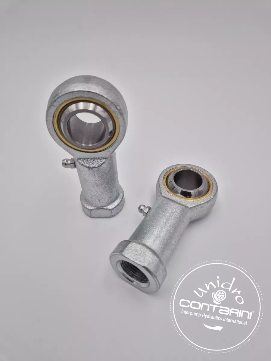 EMBOUT A ROTULE A GRAISSEUR - TYPE TFI 16 PB - ISO6126 - M16x2