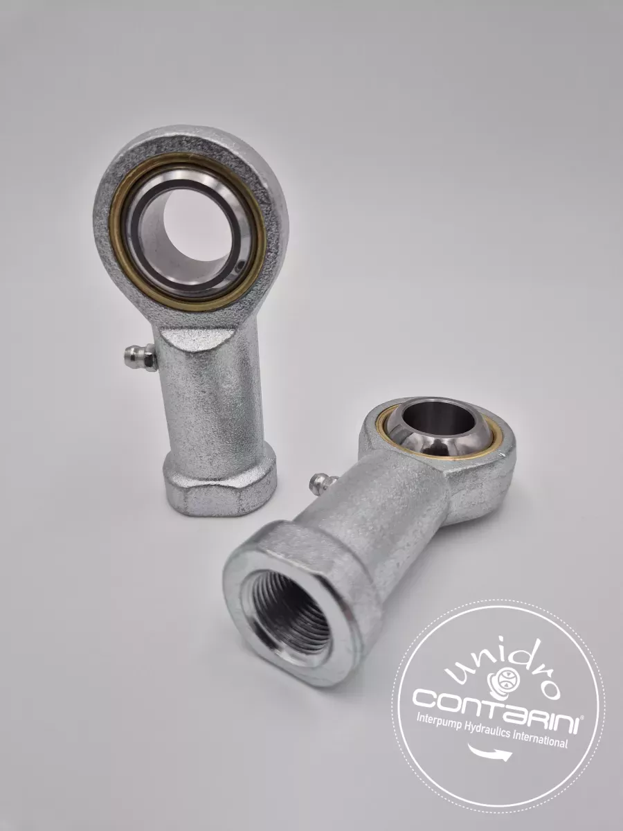 EMBOUT A ROTULE A GRAISSEUR - TYPE TFI 16 PB - ISO6126 - M16x2