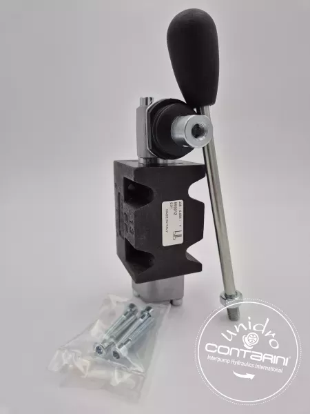 DISTRIBUTEUR NG6 4/3 CDE. MANUELLE -CA1- [ II/X - PsurT - A.B fermés]