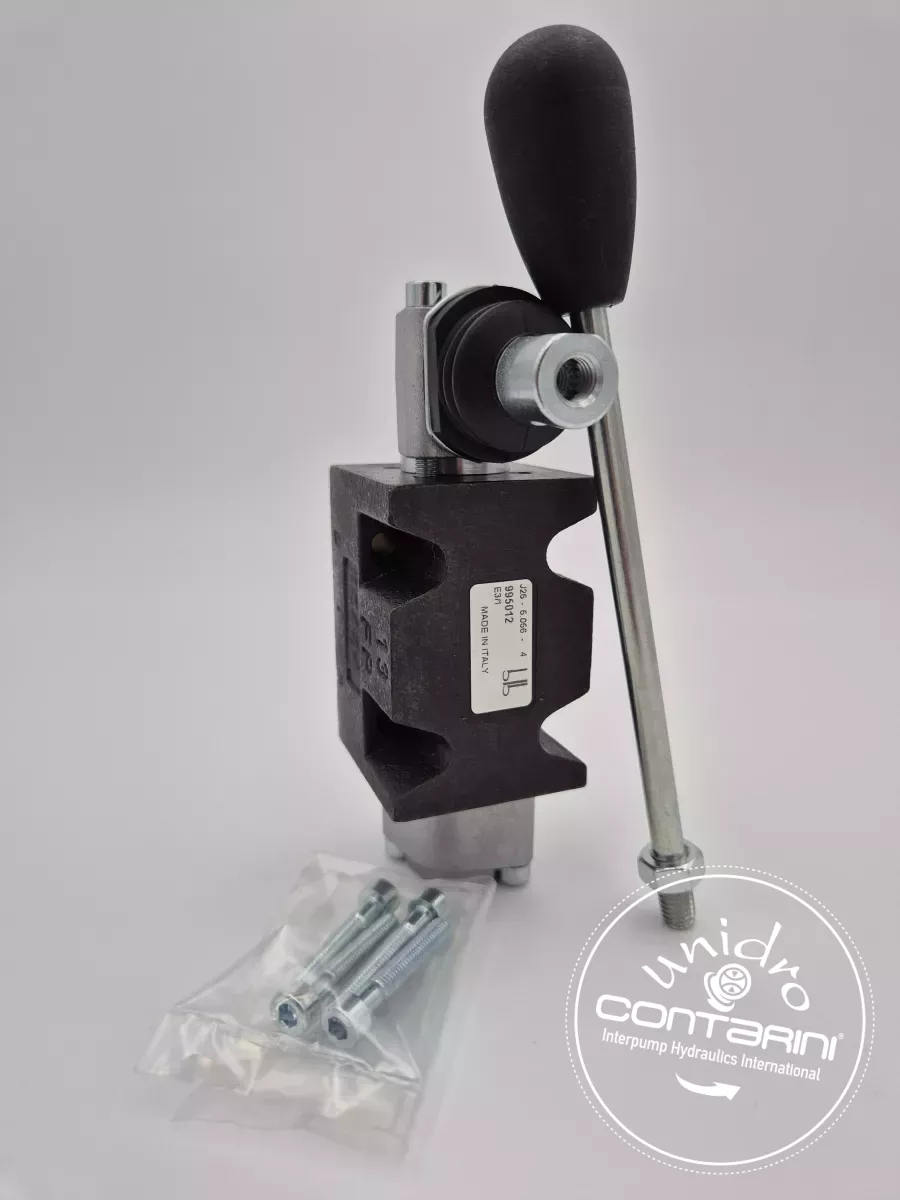 DISTRIBUTEUR NG6 4/3 CDE. MANUELLE -CA1- [ II/X - PsurT - A.B fermés]